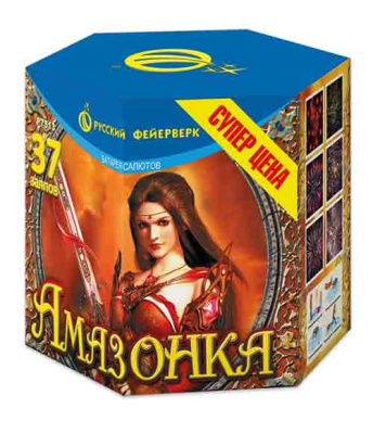 Амазонка Батарея салютов купить в Омске | omsk.salutsklad.ru