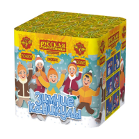 Зимние каникулы 36 Батарея салютов купить в Омске | omsk.salutsklad.ru