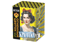 Красотка Батарея салютов купить в Омске | omsk.salutsklad.ru