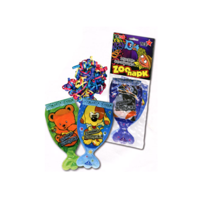 Зоопарк ТСЗ Надувная хлопушка купить в Омске | omsk.salutsklad.ru