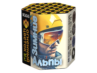 Зимние Альпы Батарея салютов купить в Омске | omsk.salutsklad.ru