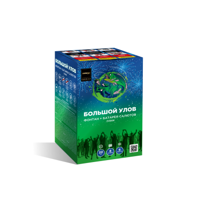 Большой улов Фонтан фейерверк купить в Омске | omsk.salutsklad.ru