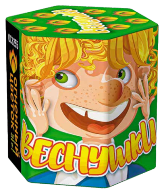 Веснушки Фейерверк купить в Омске | omsk.salutsklad.ru