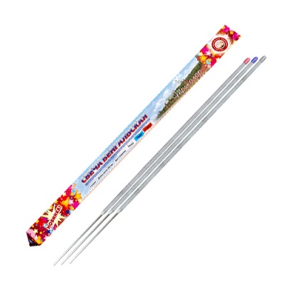 Триколор 400 мм. Бенгальские огни цветные купить в Омске | omsk.salutsklad.ru