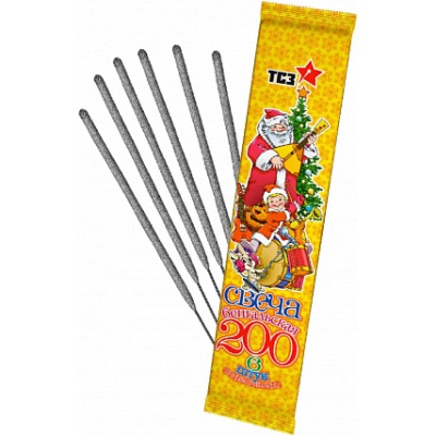 200 мм. Бенгальские огни купить в Омске | omsk.salutsklad.ru