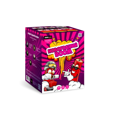 Новогодний BOOM Фейерверк купить в Омске | omsk.salutsklad.ru